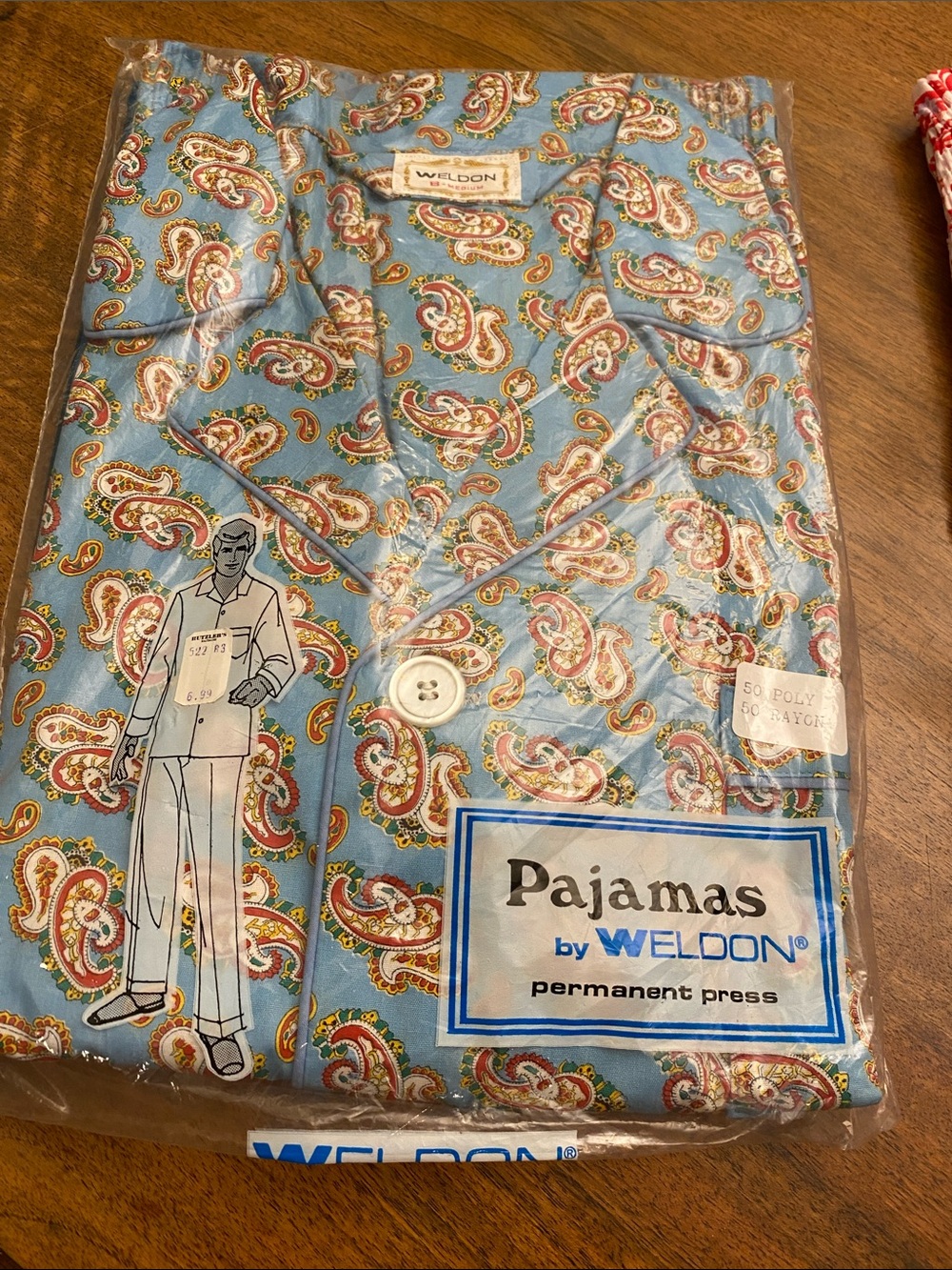 New in Package Old Stock!!! Vintage WELDON Men’s Pajamas